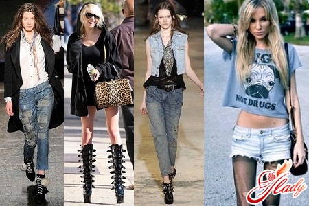 Модный гранж стиль в одежде – в противовес гламуру