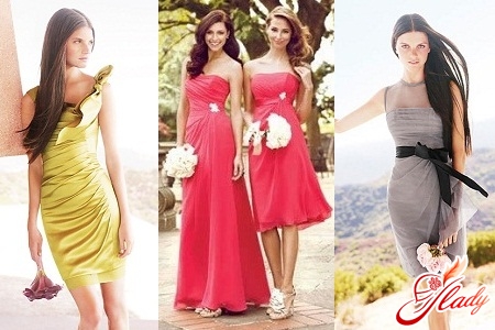 Модное платье подружки невесты 2012: каким оно будет?
