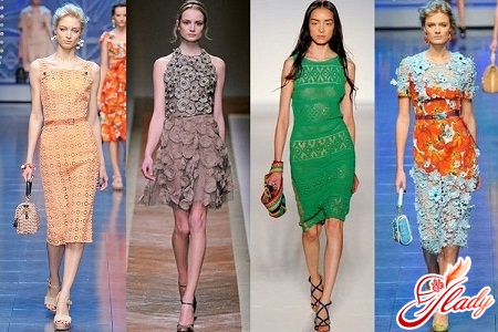 Кружевные платья 2012: нежная роскошь и женственность
