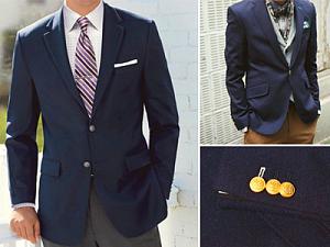 Темно-синий блейзер: как носить?