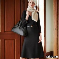 Зимний тренд: шерстяное платье