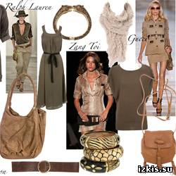 Свободный и элегантный стиль сафари